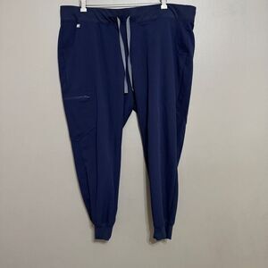 Figs navy Zamora jogger scrub pant size XXL petite